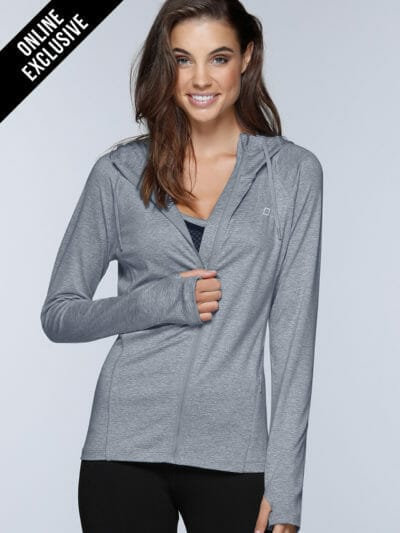 Fitness Mania - Ava Active Hooded Zip Through