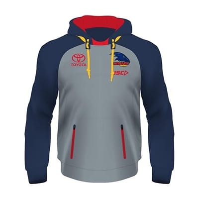 Fitness Mania - Adelaide Crows Kids Pullover Squad Hoody 2018