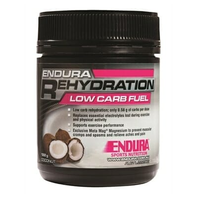 Fitness Mania - Endura Rehydration Low Carb Fuel Coconut 122g