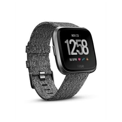 Fitness Mania - Fitbit Versa Charcoal Woven Special Edition PREORDER FOR EARLY MAY