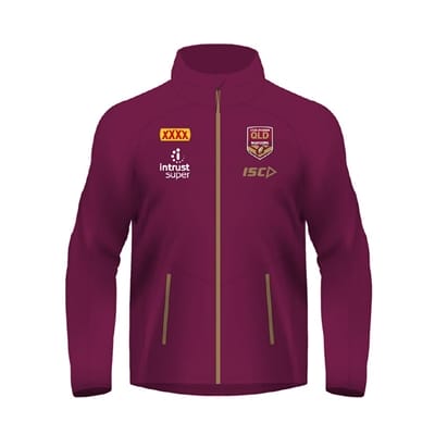 Fitness Mania - QLD State of Origin Ladies Wet Weather Jacket 2018