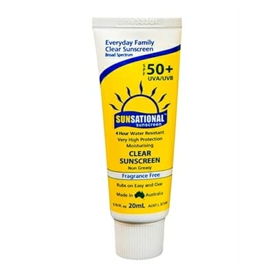 Fitness Mania - Sunsational Sunscreen 20ml SPF50 Tube 6 Pack
