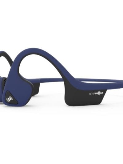 Fitness Mania - AfterShokz Trekz AIR Bone Conduction Open Ear Headphones - Midnight Blue