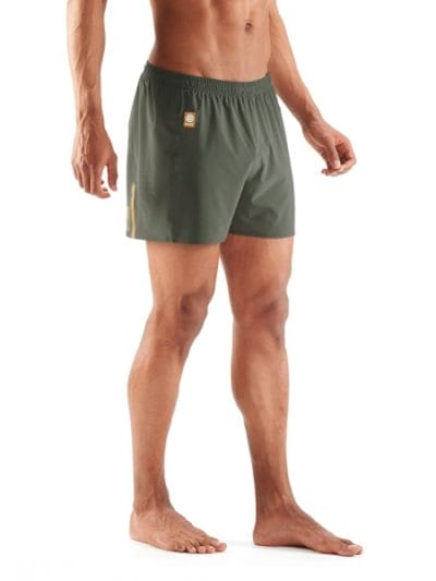 Fitness Mania - Skins Activewear Network 4 Inch Mens Running Shorts - Utility