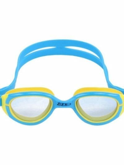Fitness Mania - Zone3 Aqua Hero Kids Swimming Goggles - Blue/Yellow