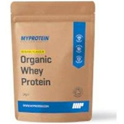 Fitness Mania - Organic Whey Protein - 1kg - Pouch - Banana