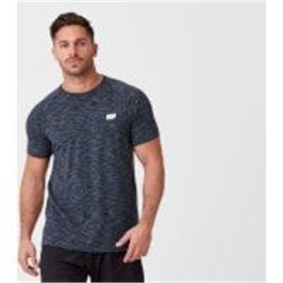Fitness Mania - Performance Short-Sleeve Top - XS - Navy Marl