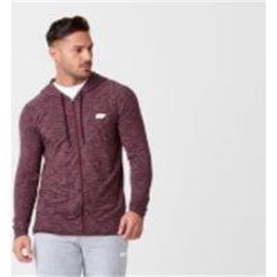 Fitness Mania - Performance Zip-Top - XXL - Burgandy Marl
