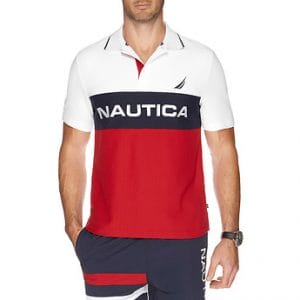 Fitness Mania - Colour block performance polo