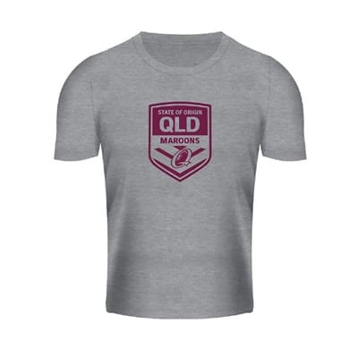 Fitness Mania - QLD State of Origin Cotton Tee 2018