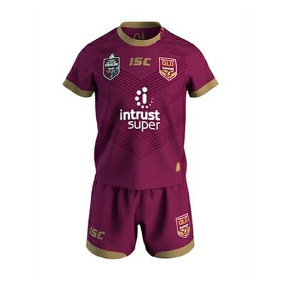 Fitness Mania - QLD State of Origin Kids Toddler Home Jersey 2018