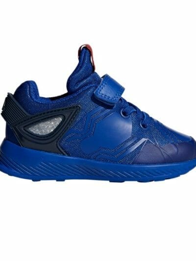 Fitness Mania - Adidas Avengers Spider-Man RapidaRun - Toddler Boys Running Shoes - Royal Blue/Scarlet/Navy