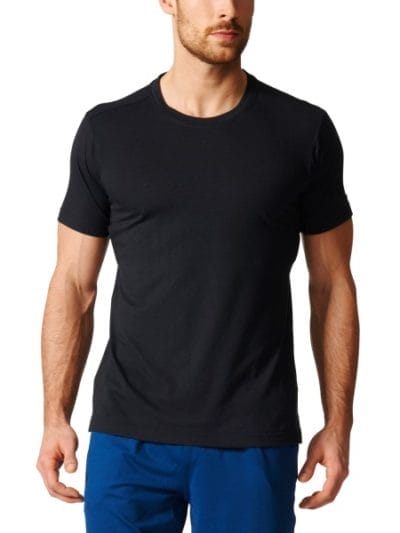 Fitness Mania - Adidas Freelift Prime Mens Short Sleeve Training T-Shirt - Black