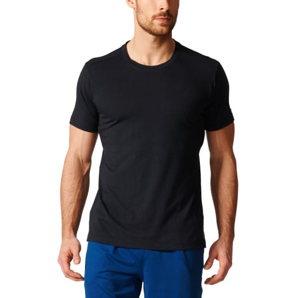 Fitness Mania - Adidas Freelift Prime Mens Short Sleeve Training T-Shirt - Black