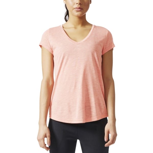 Fitness Mania - Adidas ID Winners Womens Casual T-Shirt - Tactile Rose