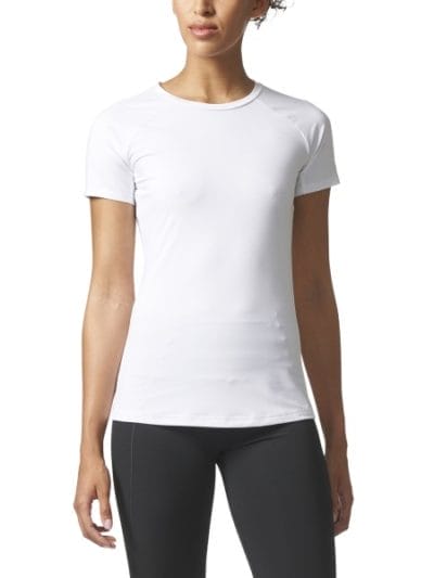 Fitness Mania - Adidas Speed Womens Training T-Shirt - White