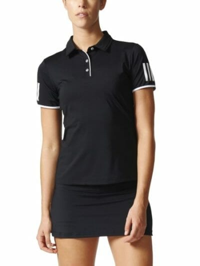 Fitness Mania - Adidas Womens Club Tennis Polo Shirt - Black