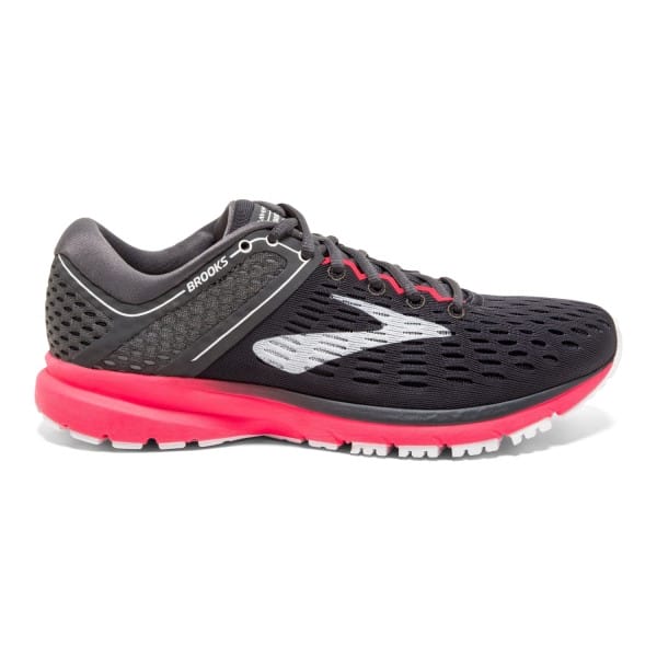 Fitness Mania - Brooks Ravenna 9 - Womens Running Shoes - Ebony/Diva Pink/White