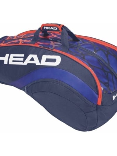 Fitness Mania - Head Radical 12R Monstercombi Tennis Racquet Bag - Blue/Orange