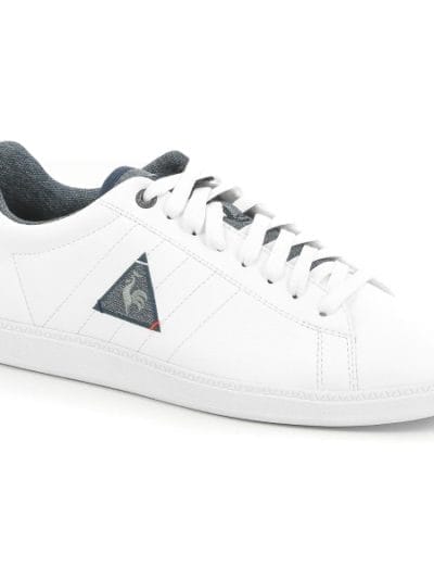 Fitness Mania - Le Coq Sportif Courtcraft - Mens Casual Shoes - Optical White/Dress Blue