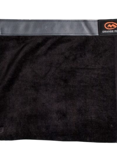 Fitness Mania - Orange Mud Transition Towel and Car Seat Cover - Black