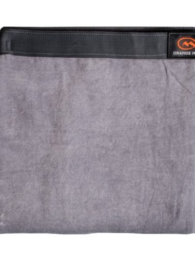 Fitness Mania - Orange Mud Transition Towel and Car Seat Cover - Grey