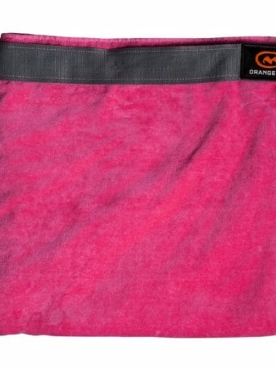 Fitness Mania - Orange Mud Transition Towel and Car Seat Cover - Pink