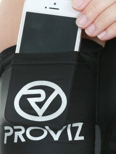 Fitness Mania - Proviz Y-Fumble Reflective Arm Pocket - Black