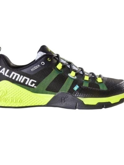 Fitness Mania - Salming Kobra Mens Court Shoes - Black/Yellow