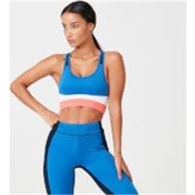 Fitness Mania - Ignite Sports Bra - XS - Blue