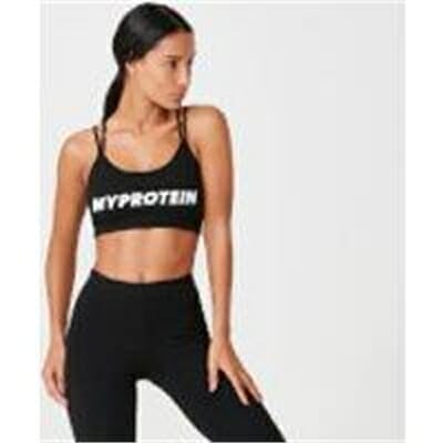 Fitness Mania - The Original Sports Bra - L - Black