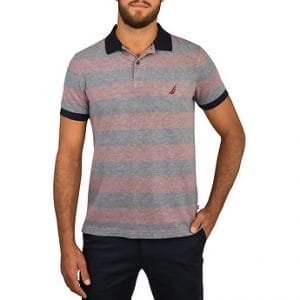 Fitness Mania - STRIPED SHORT SLEEVE POLO