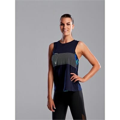 Fitness Mania - Funkita Ladies Hank Tank Top Deep Water