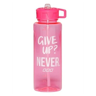 Fitness Mania - Lorna Jane Give Up Never Water Bottle