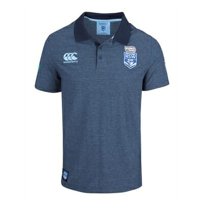 Fitness Mania - NSW State of Origin Framework Yarn Dye Polo 2018