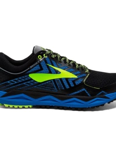 Fitness Mania - Brooks Caldera 2 - Mens Trail Running Shoes - Blue/Black/Lime