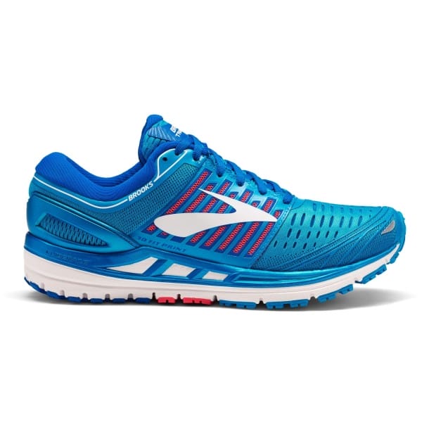 Fitness Mania - Brooks Transcend 5 - Womens Running Shoes - Blue/Pink/White