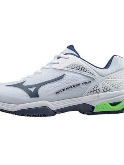 Fitness Mania - Mizuno Wave Exceed Tour 2 AC - Mens Court Shoes - White