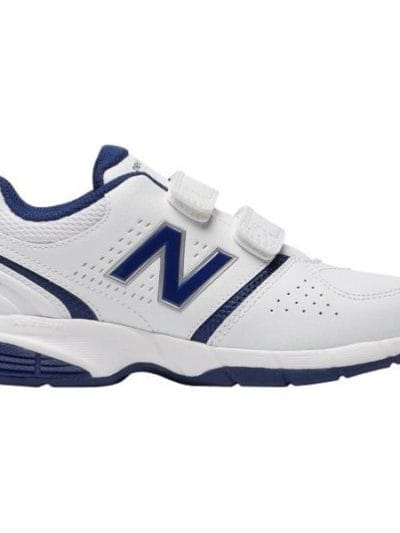 Fitness Mania - New Balance 625v2 Velcro - Kids Boys Cross Training Shoes - White/Navy