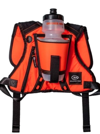 Fitness Mania - Orange Mud HydraQuiver Single Barrel Trail Running Pack - Orange