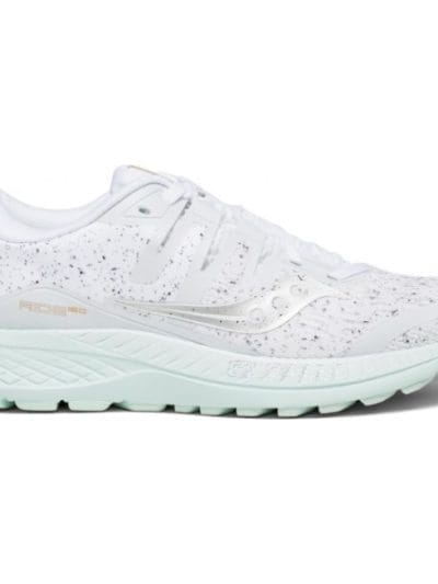 Fitness Mania - Saucony Ride ISO - Womens Running Shoes - White Noise
