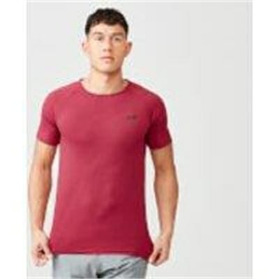 Fitness Mania - Dry-Tech T-Shirt - S - Deep Red