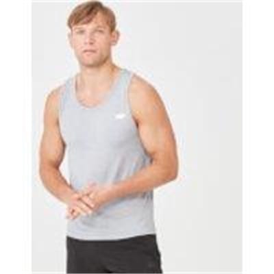 Fitness Mania - Performance Tank Top - L - Silver