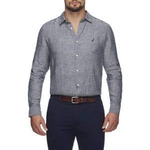 Fitness Mania - CLASSIC LONG SLEEVED LINEN SHIRT