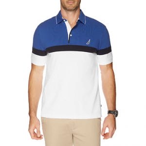 Fitness Mania - COLOUR BLOCK ENGINEER STRIPE POLO