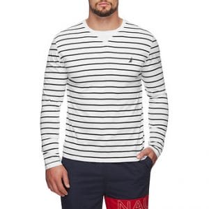 Fitness Mania - DAY LONG STRIPE CREW NECK