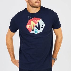 Fitness Mania - NAUTICA GEOMETRIC TSHIRT