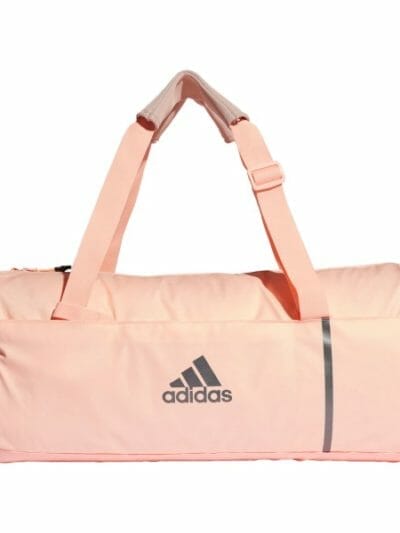 Fitness Mania - Adidas Convertible Training Duffel Bag - Clear Orange/Night Met.