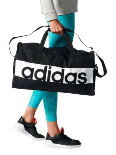 Fitness Mania - Adidas Linear Performance Training Duffel Bag - Black/White