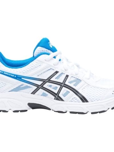 Fitness Mania - Asics Gel Contend 4 GS - Kids Boys Running Shoes - White/Race Blue